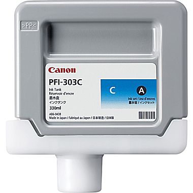 PFI-303C - Canon Ink Tank - Cyan 330ml (2959B001AA)