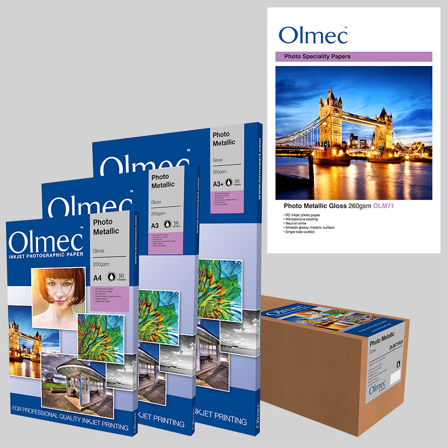 Innova Olmec Photo Metallic Gloss - 260gsm