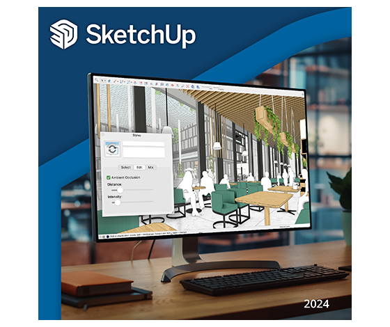SketchUp Pro 2024 1-Year Single-User Licence