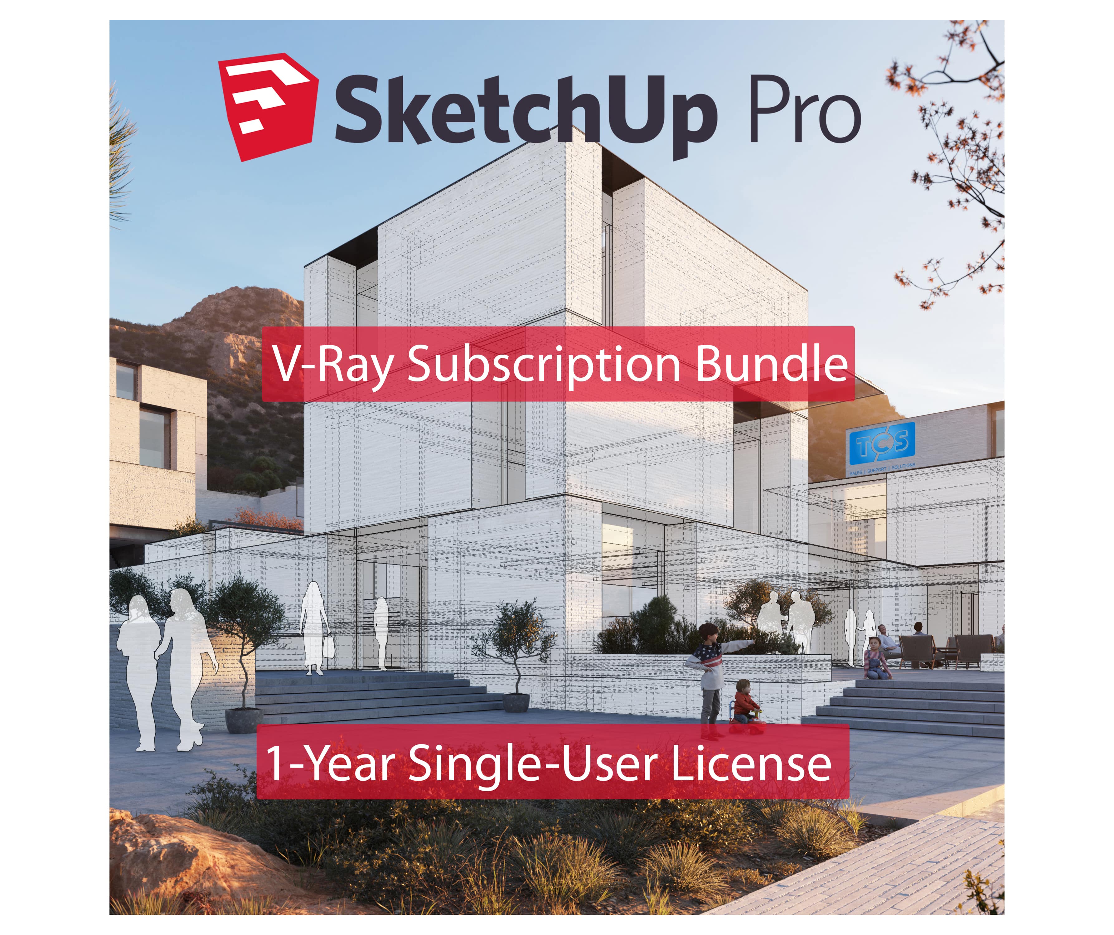 download sketchup 2017 pro dan vray
