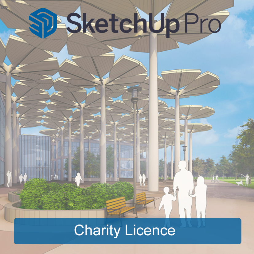 SketchUp Pro 2023 - Non-profit (Charity) 1-Year Licence