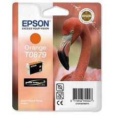 Stylus Photo R1900 UltraChrome Hi-Gloss Ink – 13ml - Orange (T0879)