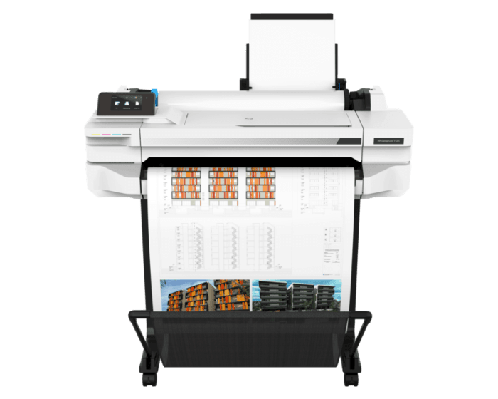 Hp designjet t525 24 in printer не печатает