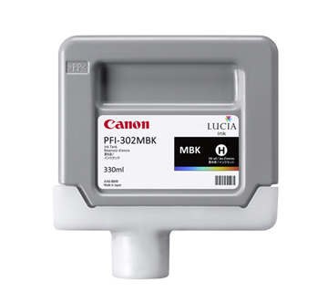 PFI-302MBK - Canon Ink Tank - Matte Black 330ml (2215B001AA)