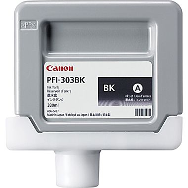 PFI-303BK - Canon Ink Tank - Black 330ml (2958B001AA)