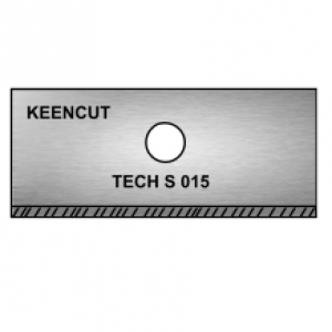 KeenCut - TECH-S.015 Single-Sided Rectangular Blade - 100pk